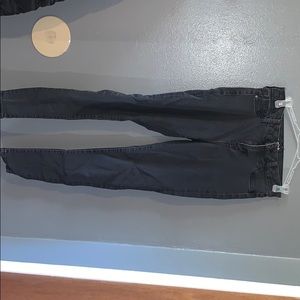 C Pink black skinny jeans/high waisted